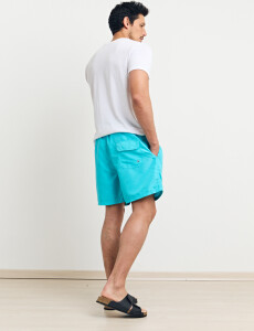 450625 SHORT HARRINGTON LABEL Turquesa