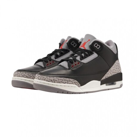 AIR JORDAN RETRO 3 BLACK CEMENT Black