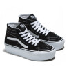 Championes Botas VANS UA SK8-Hi Tapered Stackfo(plataforma ) de Mujer - VN0A5JMKBMX Negro
