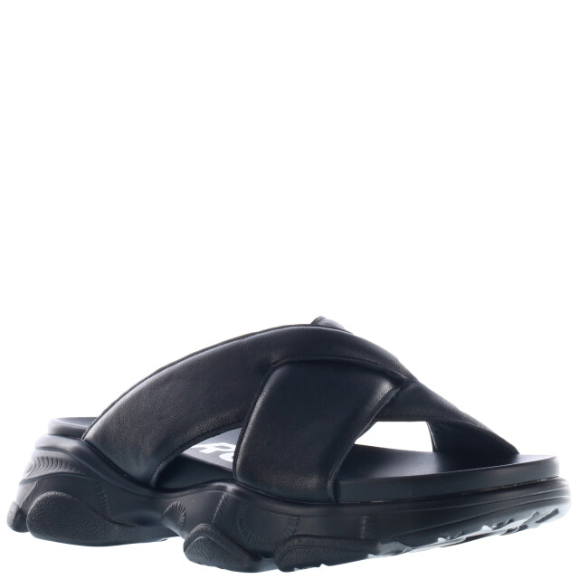 Sandalias de Mujer Miss Carol MALIKU con tiras cruzadas Negro