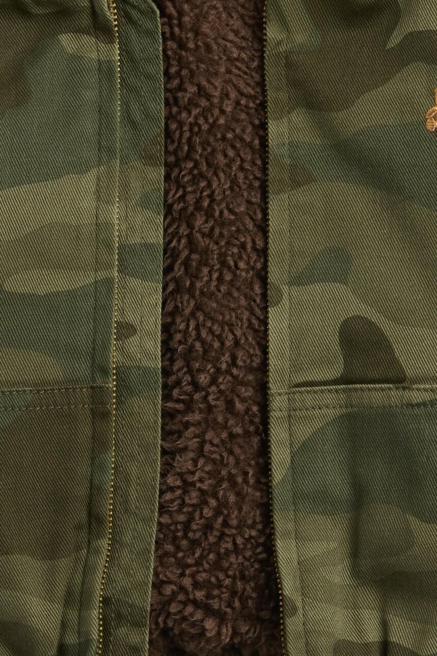 Campera Con Corderito Toddler Niño Camo