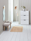 Banco HAGEBRO madera tela arena/natural Banco HAGEBRO madera tela arena/natural