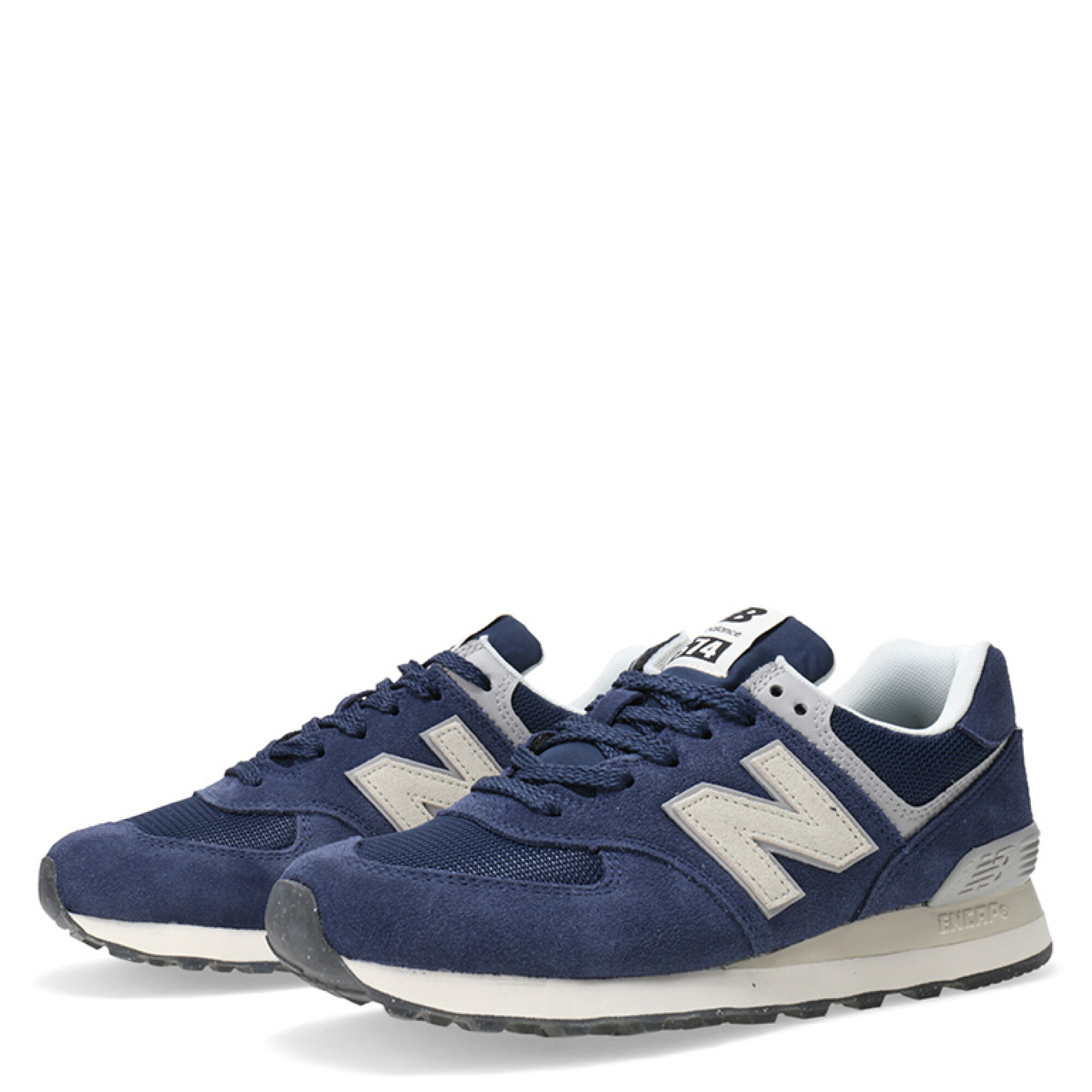 Championes de Hombre New Balance 574 Azul Marino Beige Stadium Sport