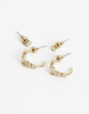Aros Sets Cubic zirconia Set De Aros Cubic Dorado - Dorado