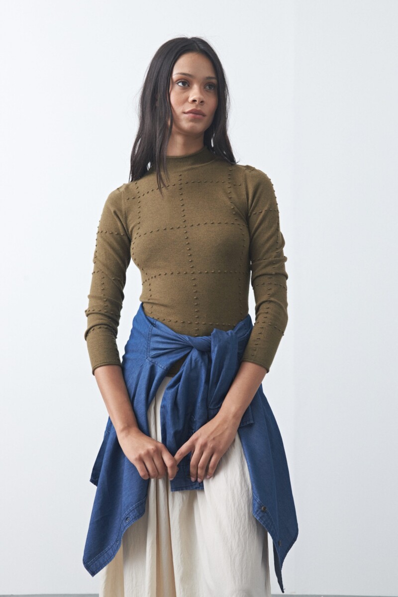 POLERA SOA Verde Musgo