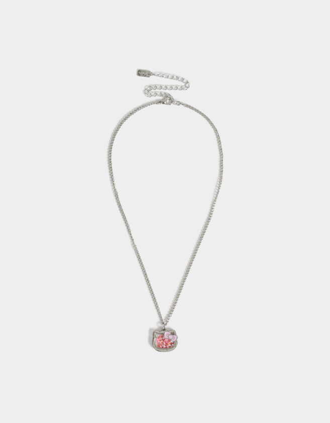 Collares Infantiles Licencias Collar Infantil "hello Kitty" - Plateado