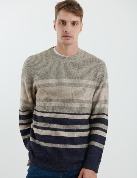 470344 SWEATER FERAUD Tostado