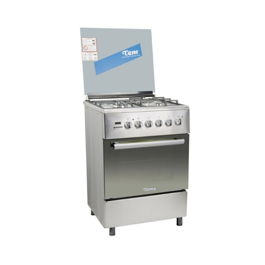 Cocina combinada TEM 3H+1D Vale Trendy inox. Cocina combinada TEM 3H+1D Vale Trendy inox.