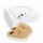 Set Pantufla Antideslizantes Unisex + Calienta Cama 1Pza HTS Beige
