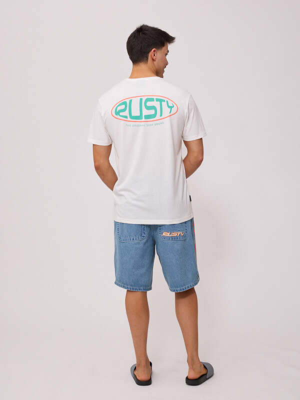 T-SHIRT NAREN RUSTY Blanco