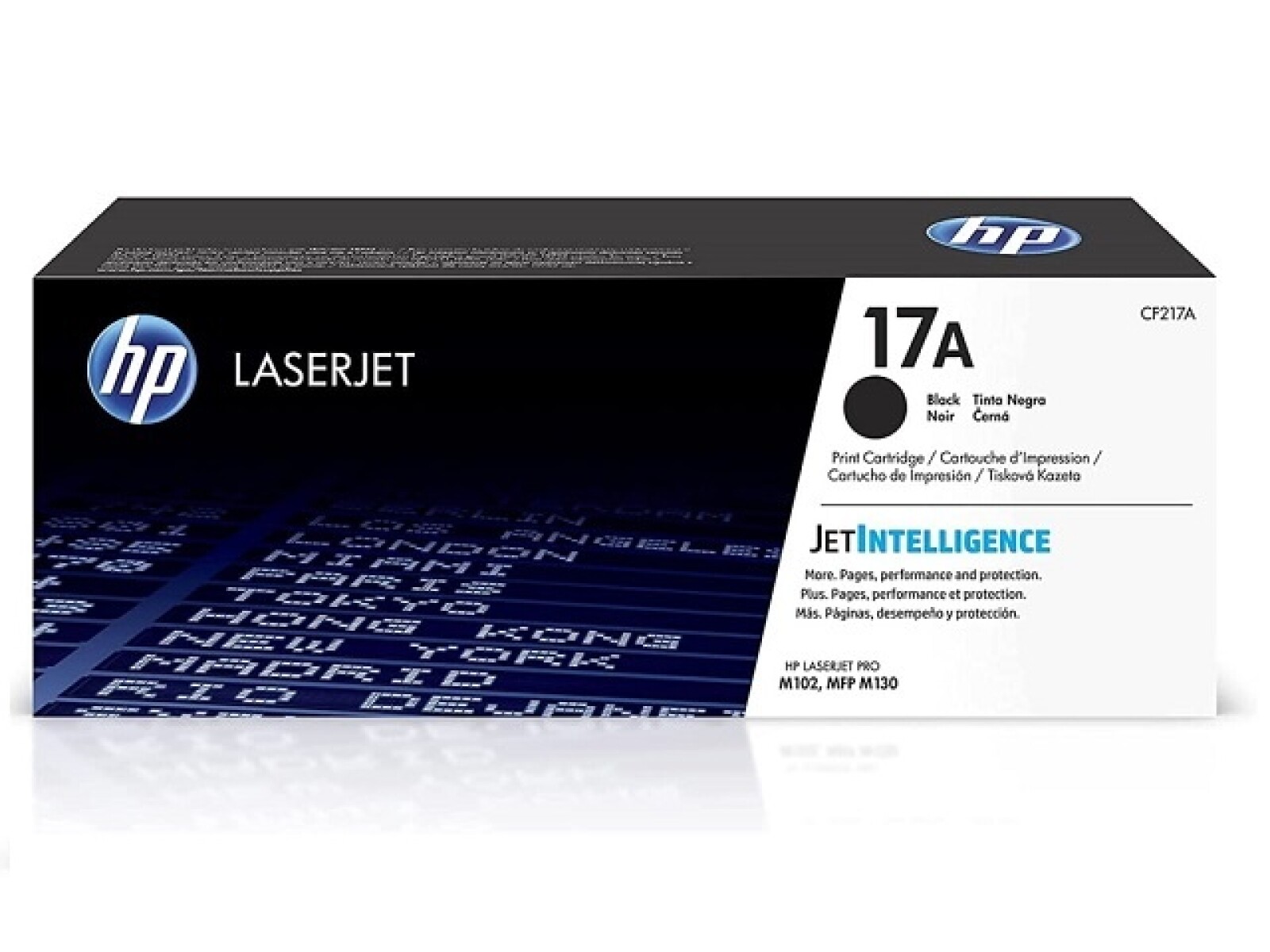 HP 17A - Negro - original - LaserJet - cartucho de tóner (CF217A) - para LaserJet Pro M102a, M102w, MFP M130a, MFP M130fn, MFP M 