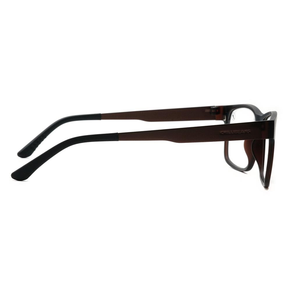 Lentes De Vista Ultem Chilli Beans Rectangular Marrón/Marrón