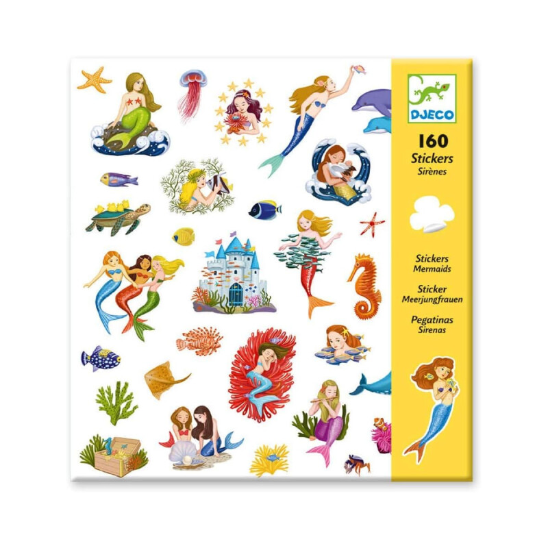 Stickers Sirenas Djeco Stickers Sirenas Djeco