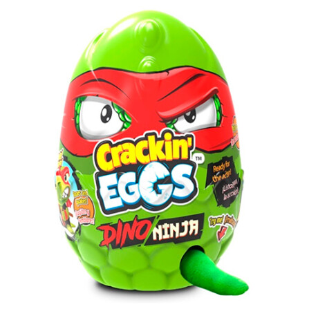 Peluche Interactivo Huevo Crackin Egg Dino Ninja SK017 001