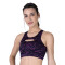 BRA FEM POLY/SPX EVERLAST RYKER RD S BK/PR