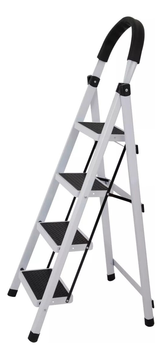 Escalera De Aluminio Tijera 4 Escalones Antideslizante 
