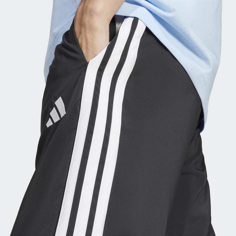 Pantalón Adidas Essentials 3 Rayas Negro