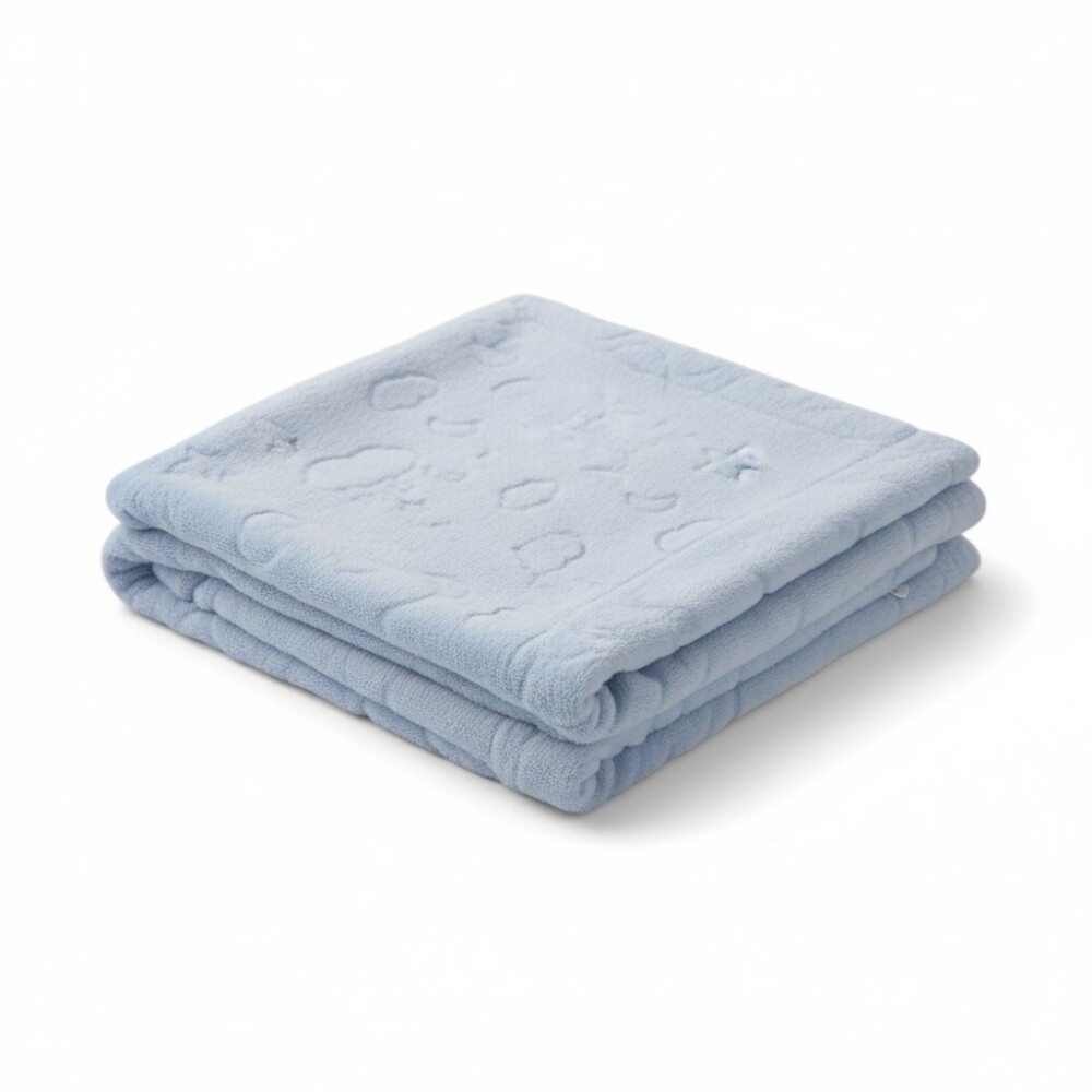 Mantas fleece ASH & Olive celeste