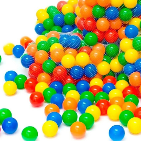Set 50 Pelotas Pelotero Grandes 7.5cm Brillantes+ Red Multicolor