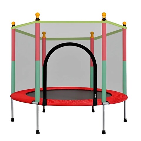 Cama Elástica Infantil 140 cm con Red de Seguridad Cama Elástica Infantil 140 cm con Red de Seguridad
