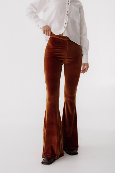 PANTALÓN OXFORD VELVET Camel