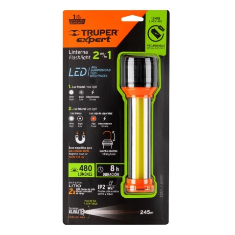 LINTERNA RECARGABLE LED 480LM LINTERNA RECARGABLE LED 480LM