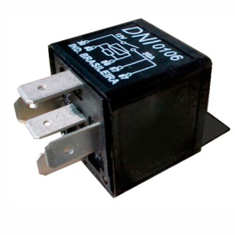 RELAY - 12V 25A 5T DOBLE SALIDA C/RESISTENCIA DNI RELAY - 12V 25A 5T DOBLE SALIDA C/RESISTENCIA DNI