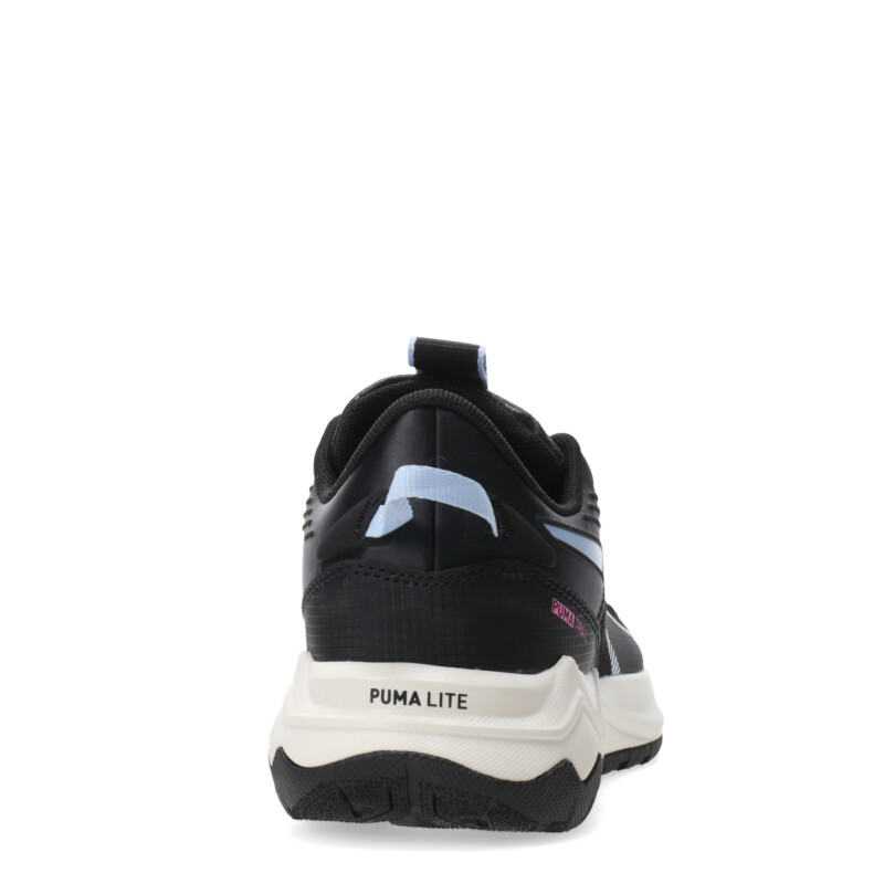 Championes de Mujer Puma Extend Lite Negro - Rosado - Celeste