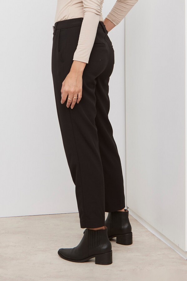 Pantalon Pull On Hebilla NEGRO