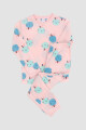Pijama infantil polar manzanitas Rosado