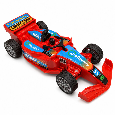 Auto F1 RC Racing Rivalry Control Remoto Luces 1:22 Rojo