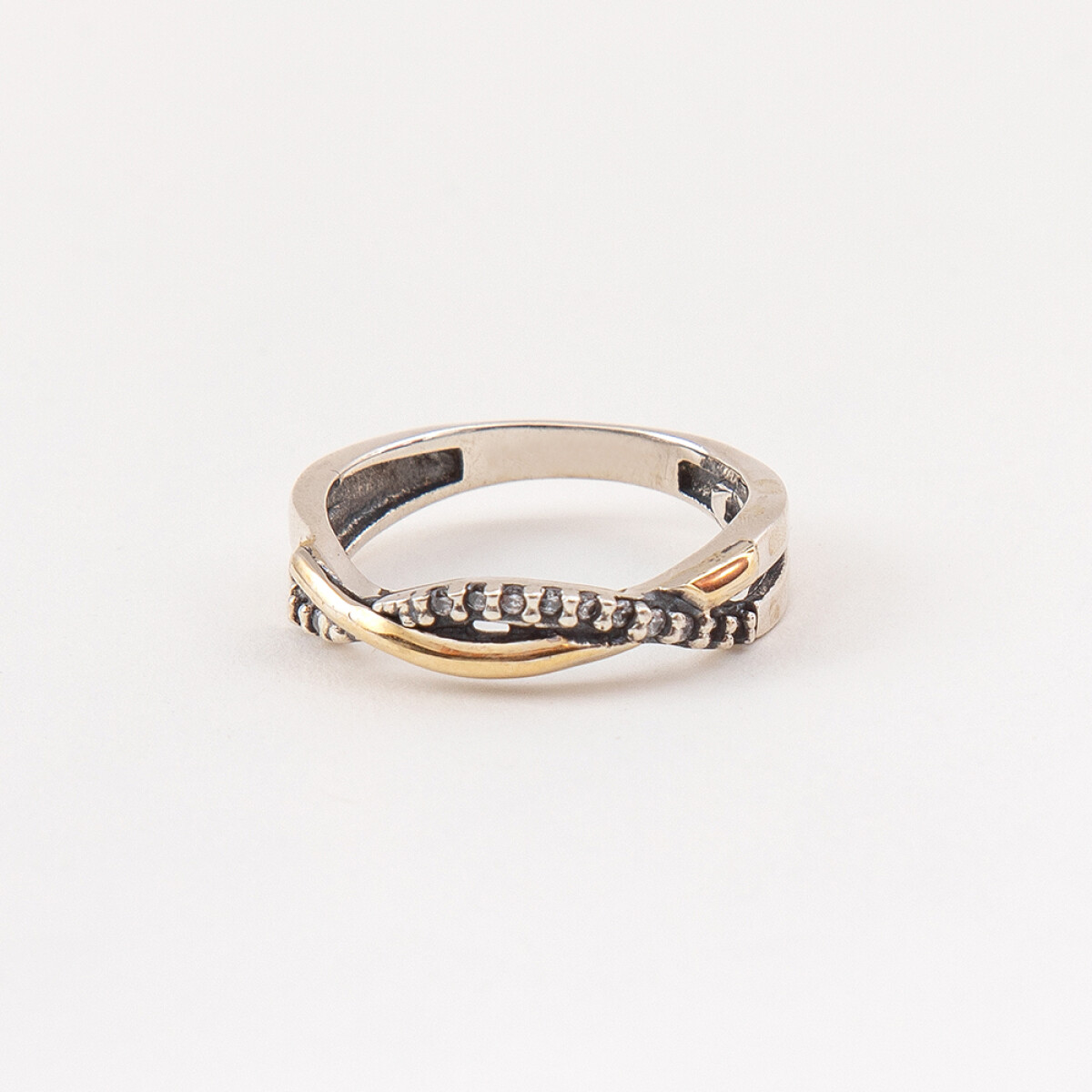 Anillo Andorra - Plata 925 y Oro 