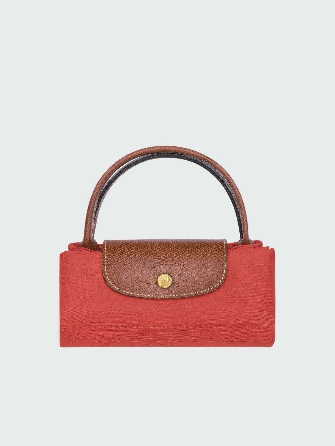 Longchamp - Le Pliage Original Bolso con Asa Superior S Tomate