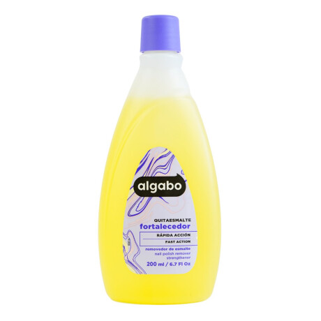 QUITAESMALTE FORTALECEDOR ALGABO 200 ML QUITAESMALTE FORTALECEDOR ALGABO 200 ML