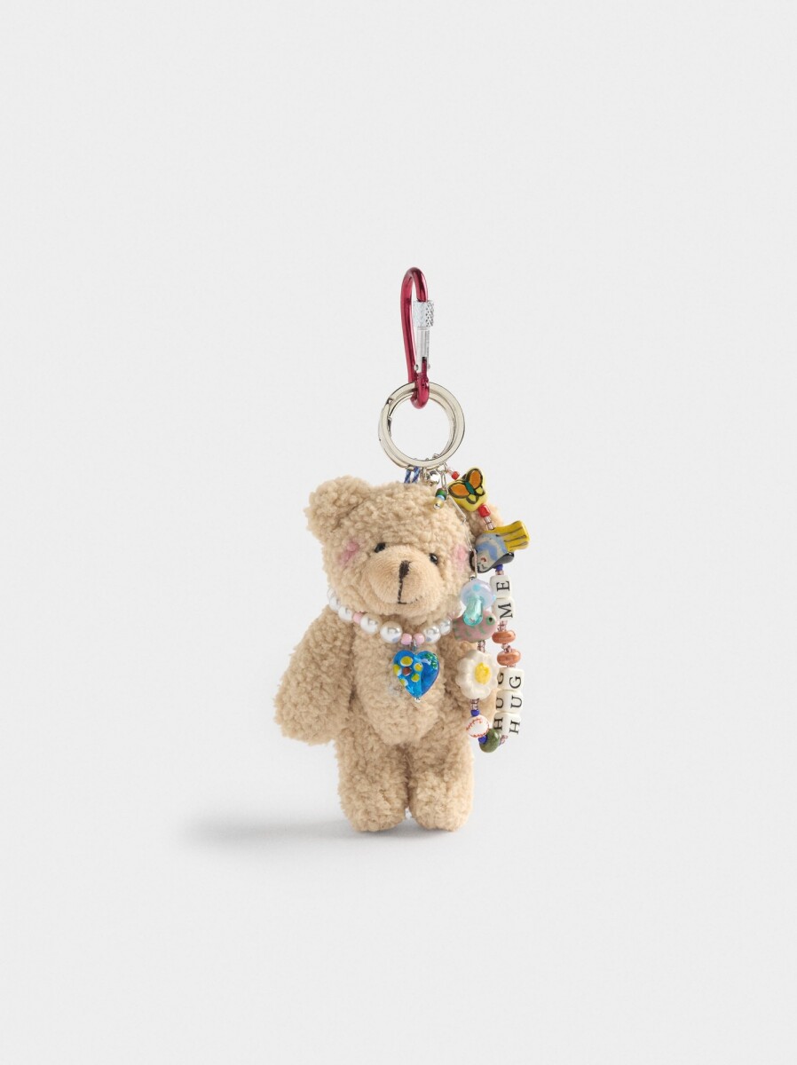 Llavero Charm Oso - multicolor 