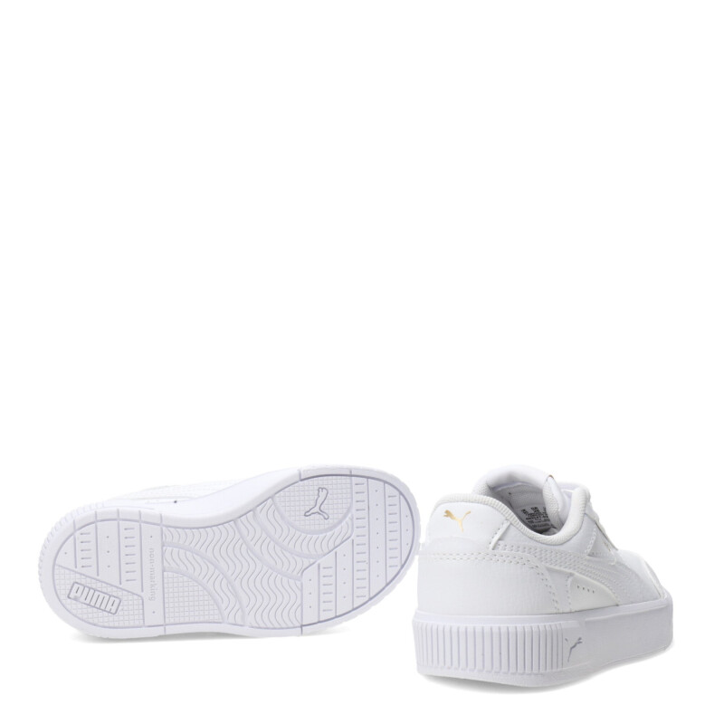 Championes Infantiles Puma Carina Mía Ps Blanco - Dorado