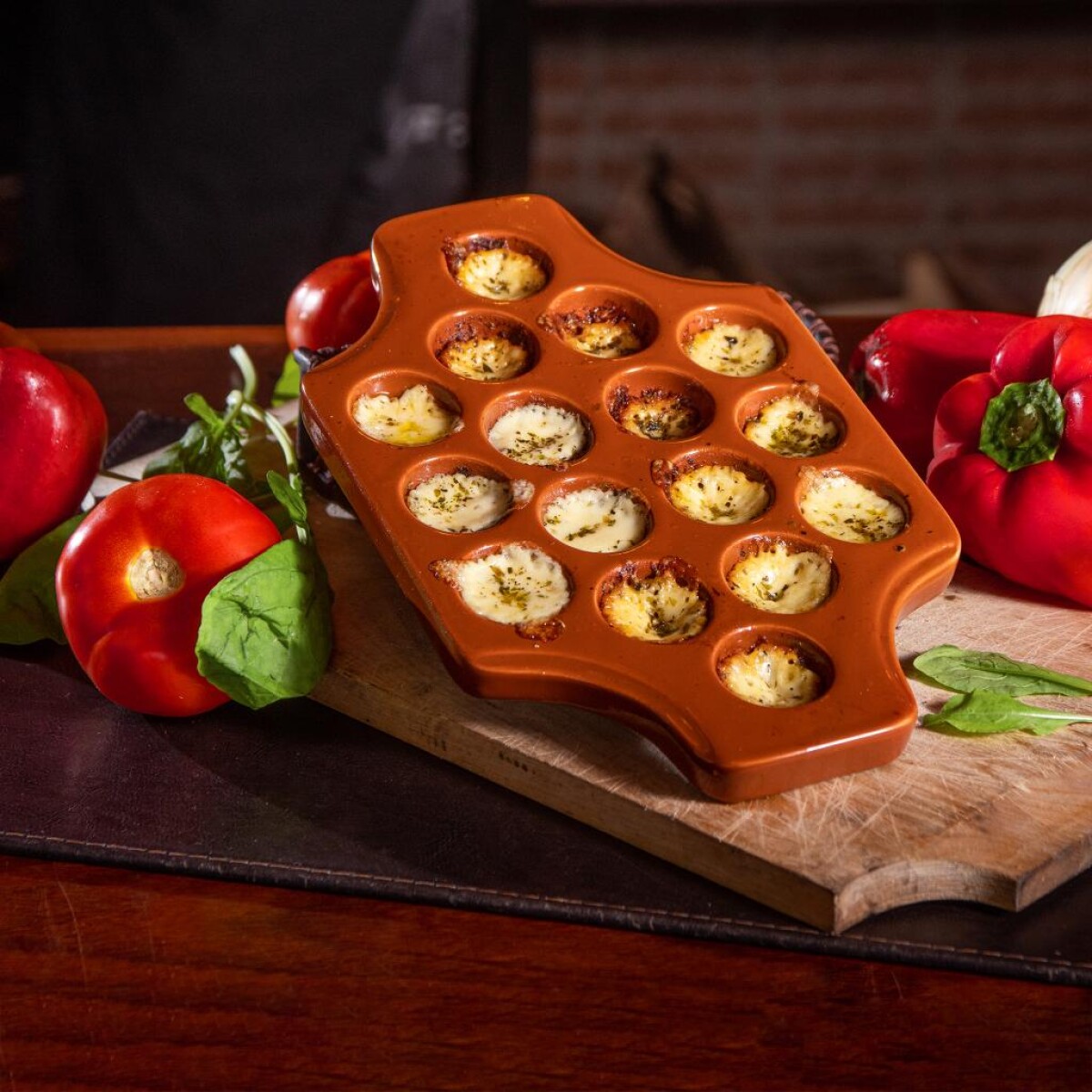 Provolonera Cheese Cerámica 16 Cavidades 