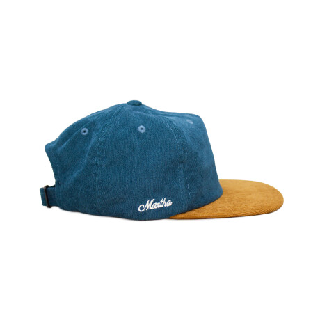 Gorro Martha Palma Snapback Azul - Marrón