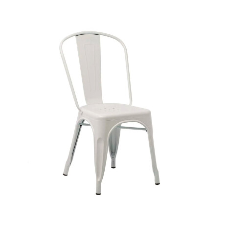 Silla Tolix opaca en metal varios colores Metal