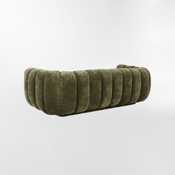 SOFA LUNA Verde - 3 CUERPOS
