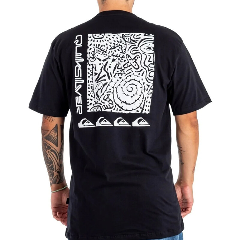 Remera Quiksilver Harmony Spyral - Negro Remera Quiksilver Harmony Spyral - Negro
