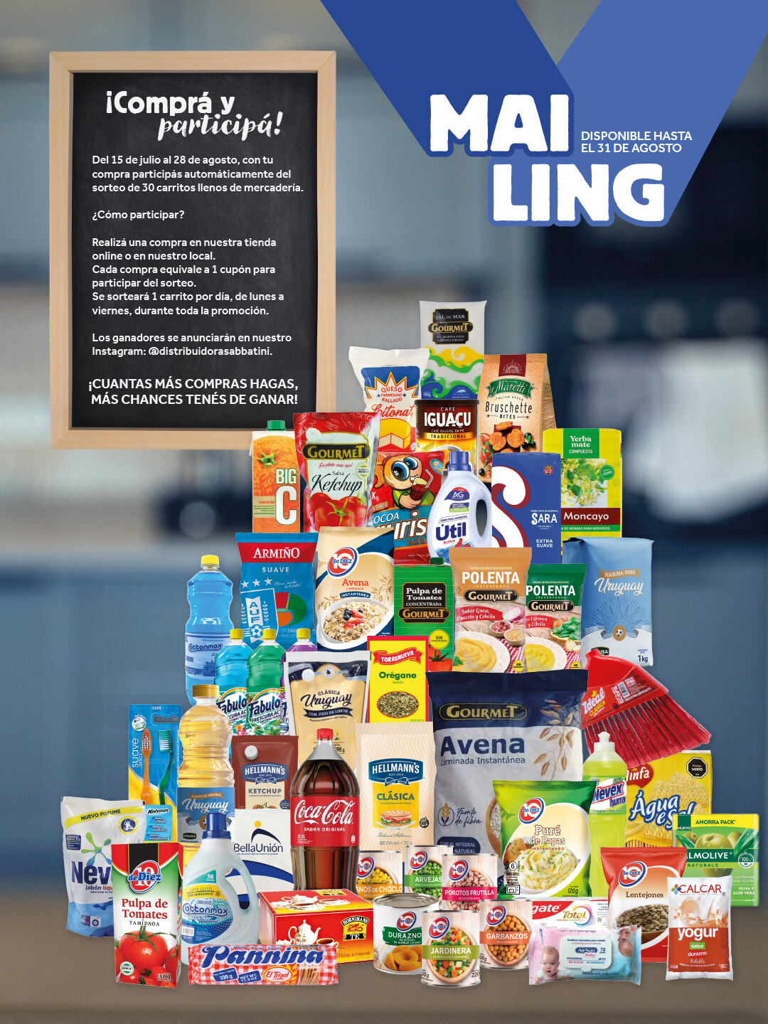 Ya está disponible el nuevo mailing de Sabbatini