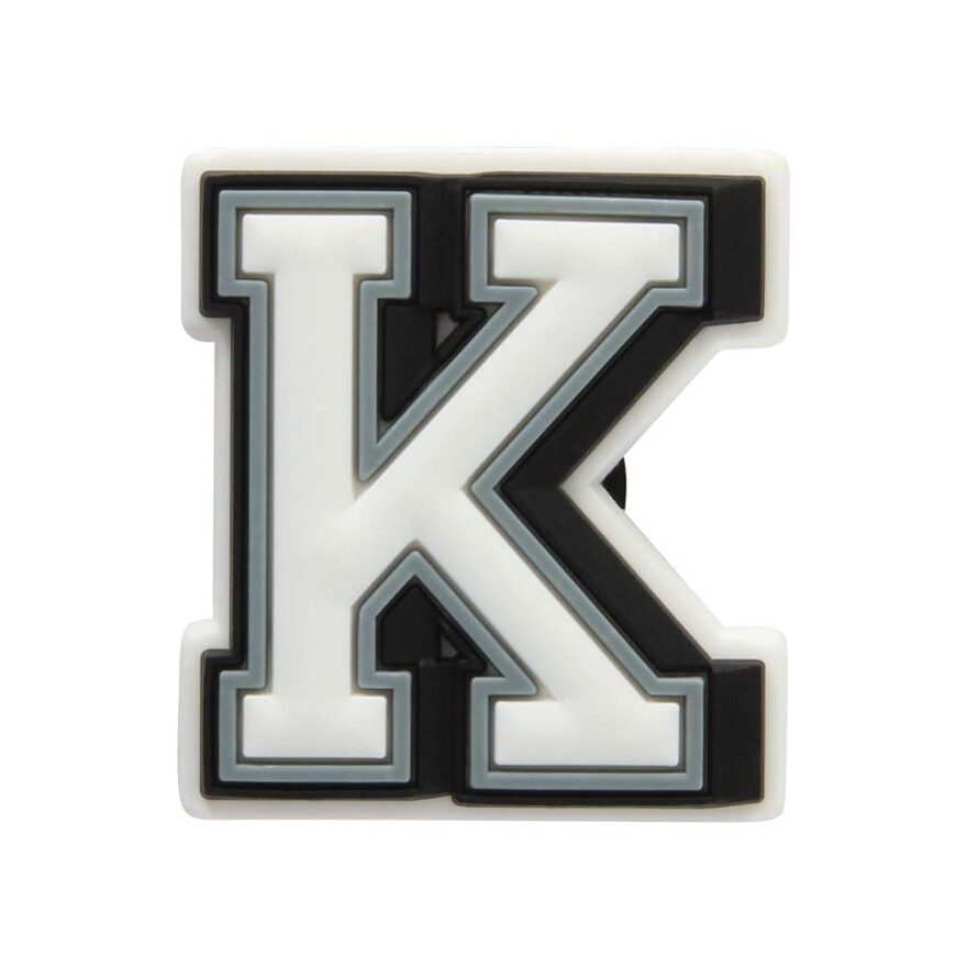 Jibbitz Letter K Multicolor