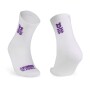 Medias Running Today is Runday Unisex Blanco/morado