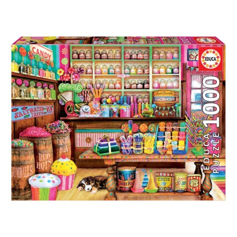 Puzzle Rompecabeza Tienda Dulces Caramelos 1000 Piezas Educa Puzzle Rompecabeza Tienda Dulces Caramelos 1000 Piezas Educa