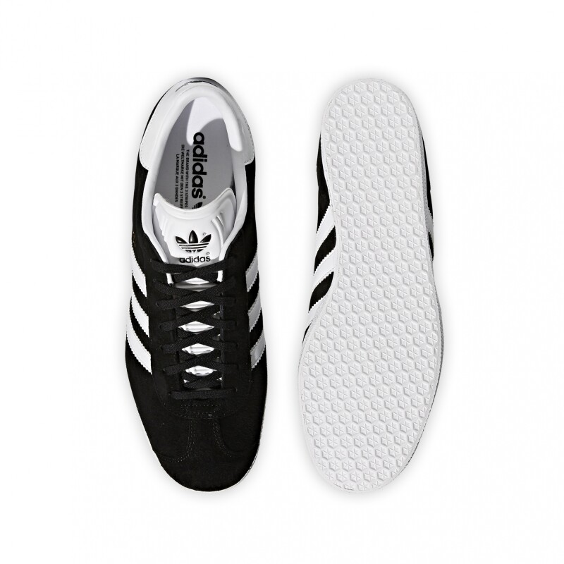 Championes adidas Gazelle Black/White