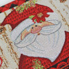 INDIVIDUAL RECT DIS SANTA 33X44CM Unica