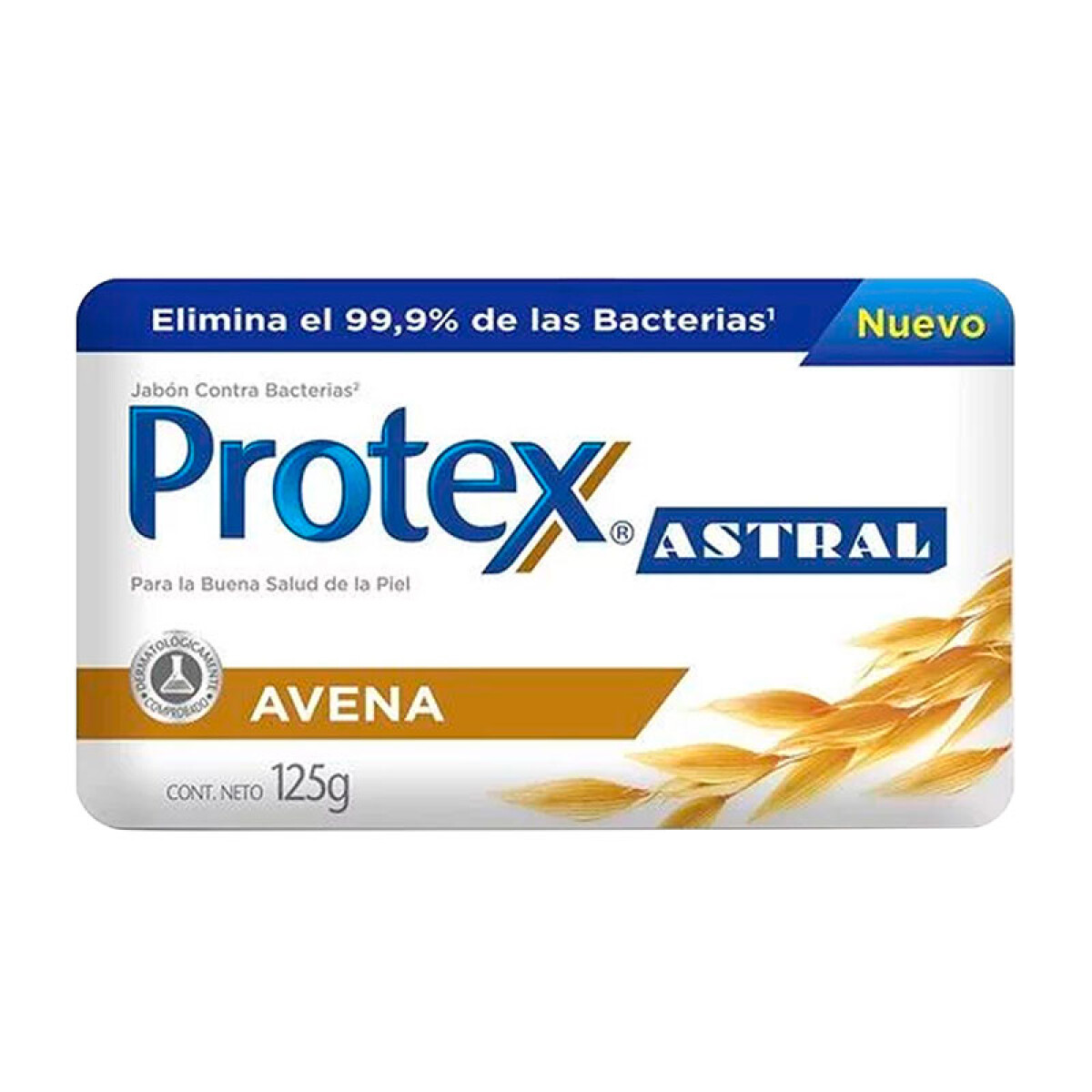 Jabon Antibacterial ASTRAL PROTEX Avena 125g 