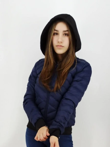 CAMPERA WANNA A068 AZUL
