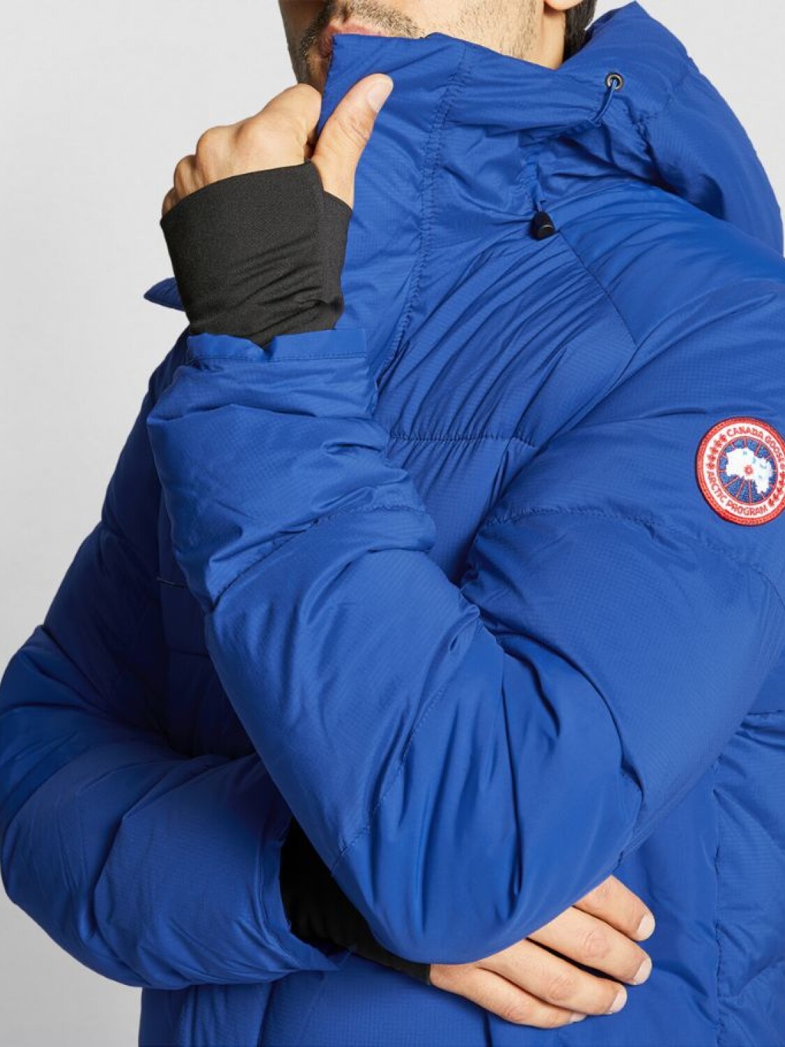 Canada Goose -Chaqueta de nylon con capucha rellena de plumas, Armstrong Hoody Beige